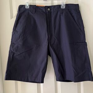 New Men’s Berne Work Short, size 36-blue cargo carpenter style